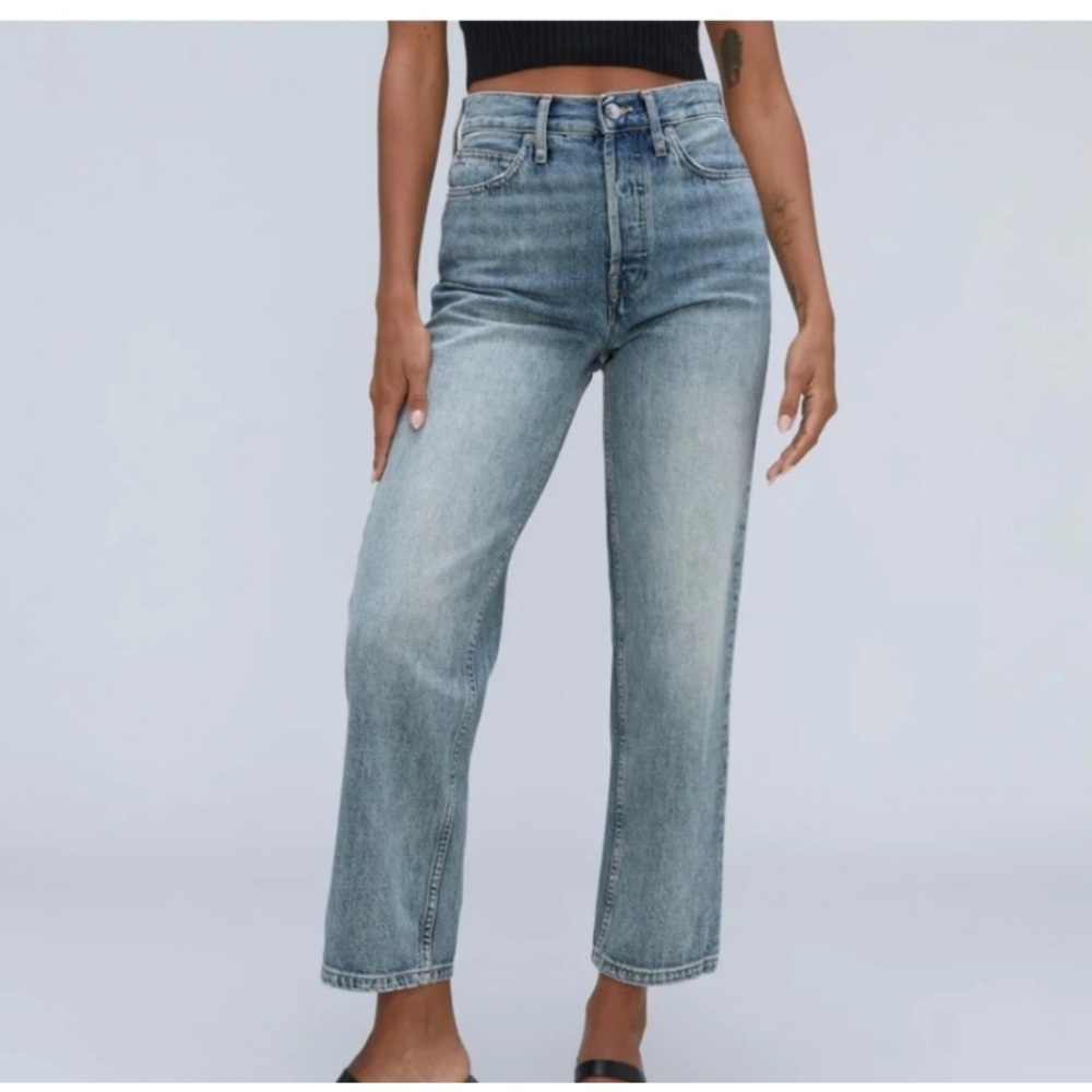 Everlane Women's 90’s Way High straight Leg Jeans size 25 Long